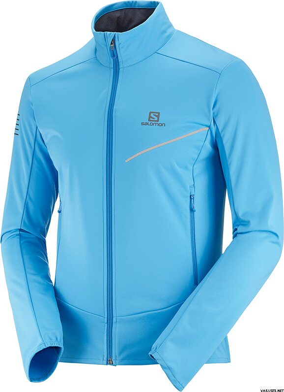 Salomon RS Softshell Jacket Mens Blithe/Indigo Bunting