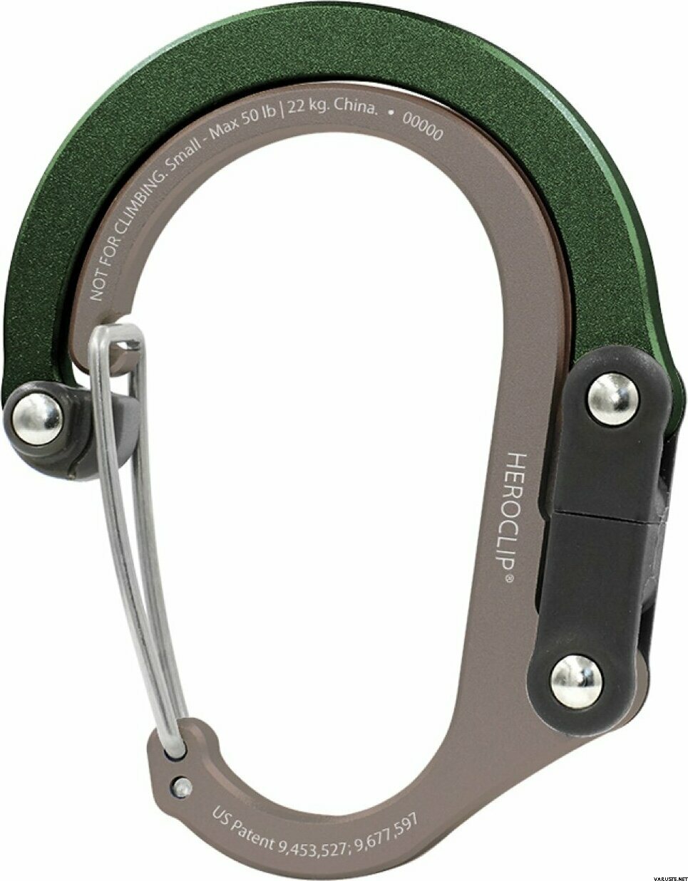 Heroclip Small Forest Green
