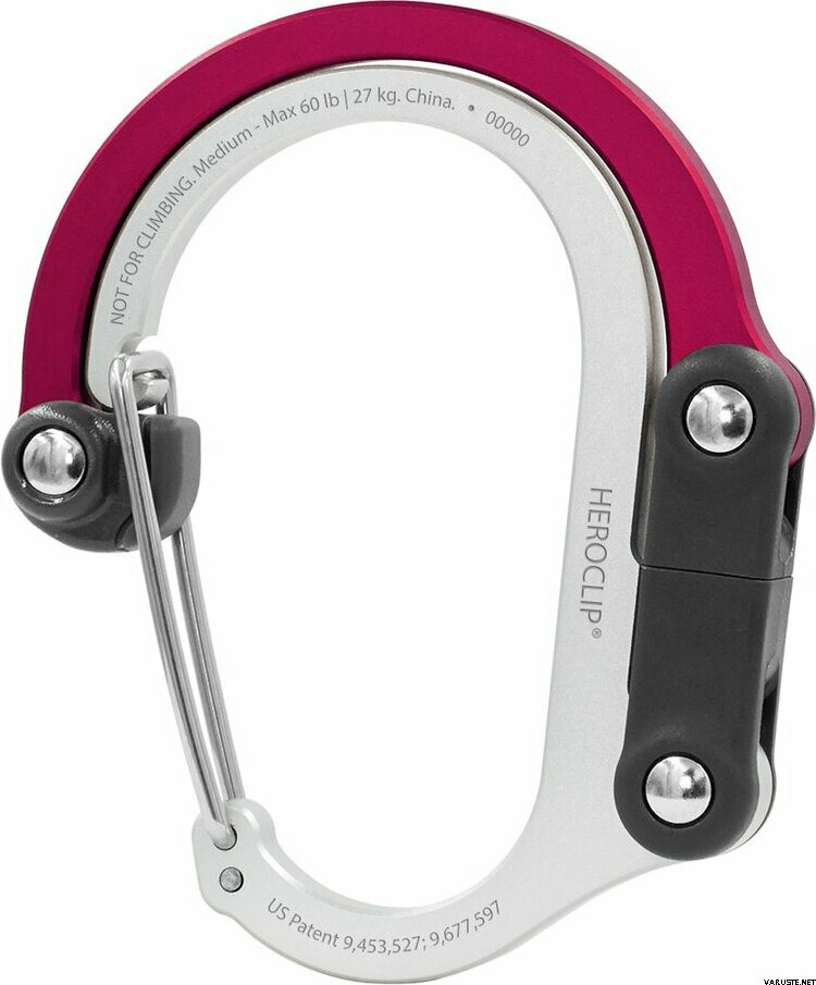 Heroclip Medium Hot Rod Red