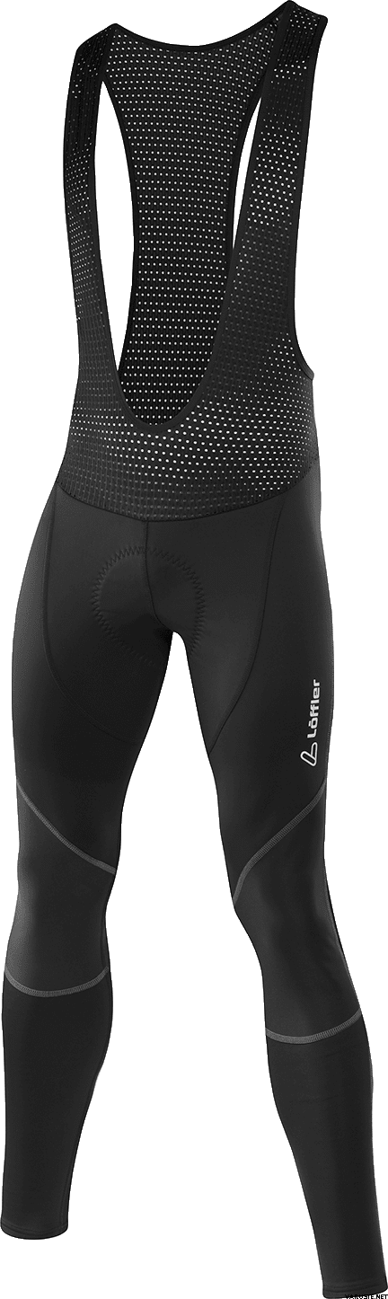 Löffler Bike Bib Tights Evo WS Elastic Mens Black (999)