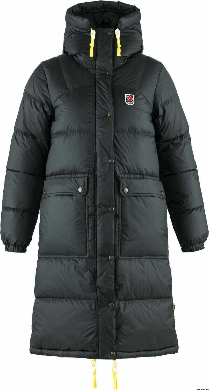 Fjällräven Expedition Long Down Parka Womens Black (550)