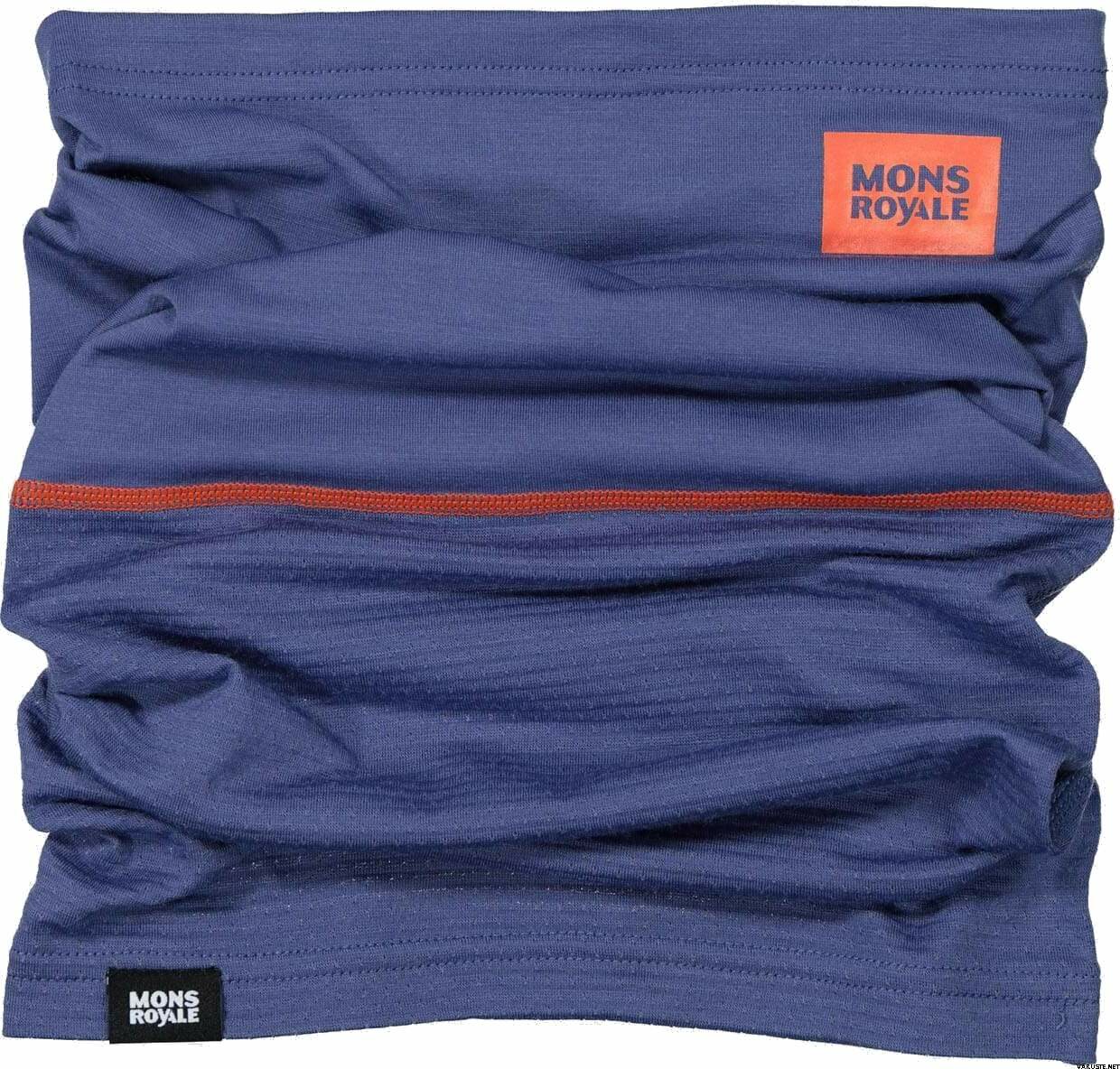 Mons Royale Mintaro 50/50 Neckwarmer Blue Velvet