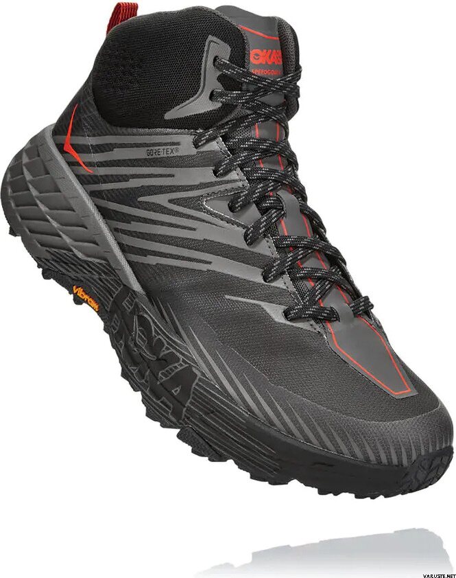 Hoka Speedgoat Mid 2 GTX Mens Anthracite / Dark Gull Grey