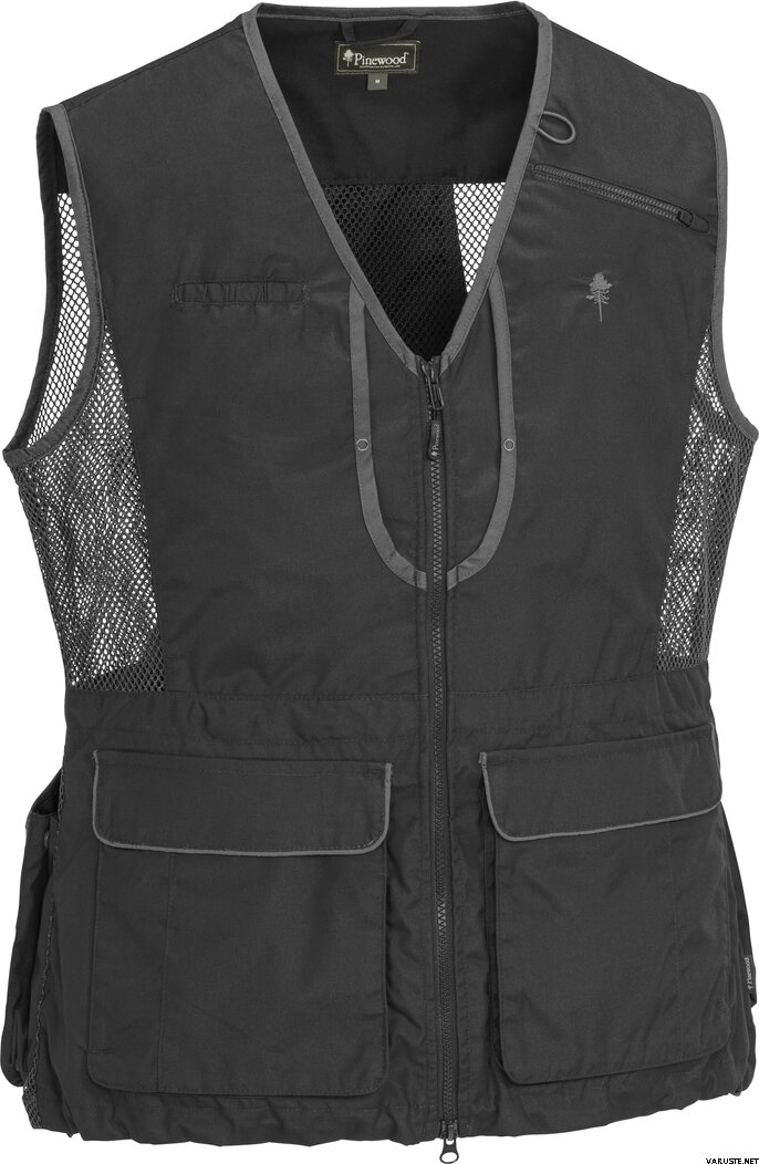 Pinewood Dog Sports 2.0 Vest Womens Black / Dark Anthracite