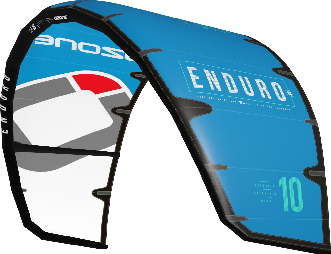 Ozone Enduro V3 Kite Only 8m² Marine Blue/White