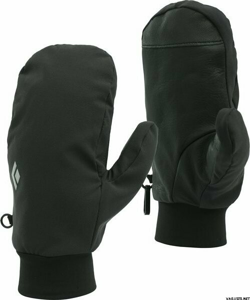 Black Diamond Midweight Softshell Mitts Smoke