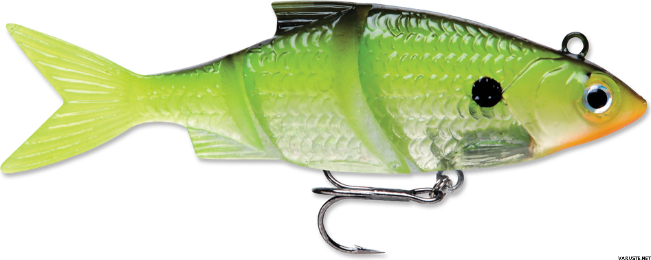 Storm Live Kickin' Shad Chartreuse Shad