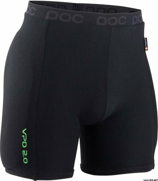 POC Hip VPD 2.0 Ski Shorts Black