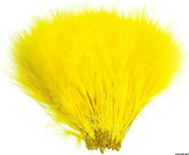 Wapsi Strung Marabou Yellow