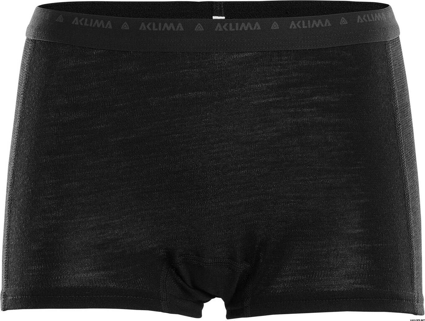 Aclima Warmwool Boxer Shorts Womens Black