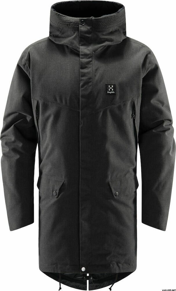 Haglöfs Siljan Parka Men True Black Melange
