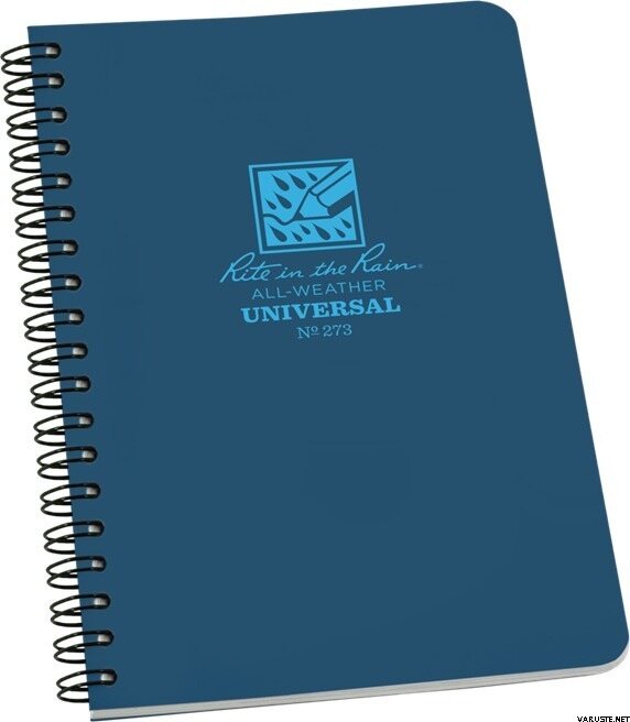 Rite in the Rain Side-Spiral Notebook Journal Blue