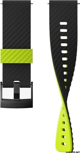 Suunto 24mm Urban 3 Silicon Strap Black / Lime