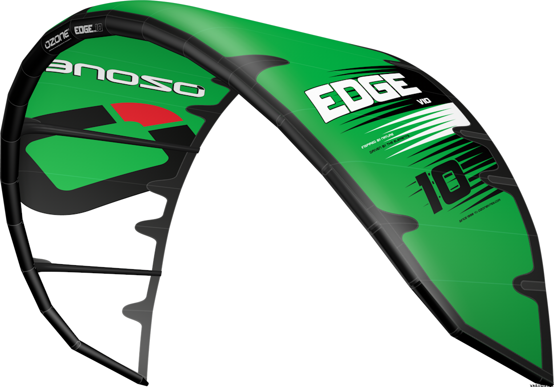 Ozone Edge V10 Kite Only 15m² Green