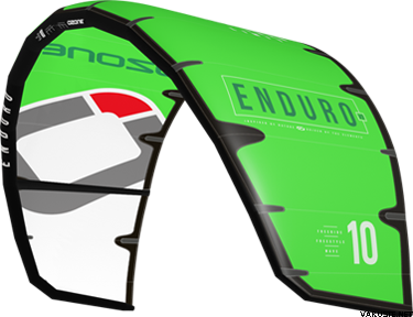 Ozone Enduro V3 Kite Only 10m² Bright Green/White