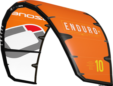 Ozone Enduro V3 Kite Only 10m² Orange/White
