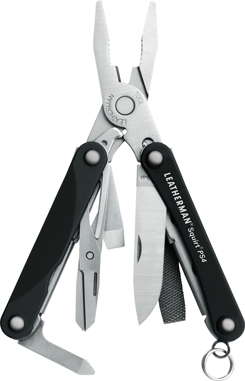 Leatherman Squirt PS4 Musta