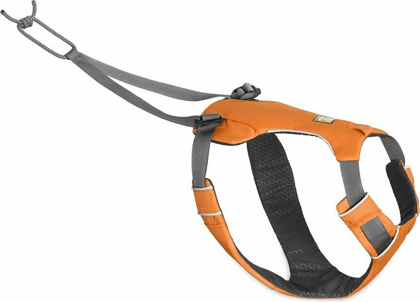 Ruffwear Omnijore Dog Joring Harness Orange Poppy