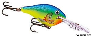 Rapala Risto Rap 9cm RR-9 PRT