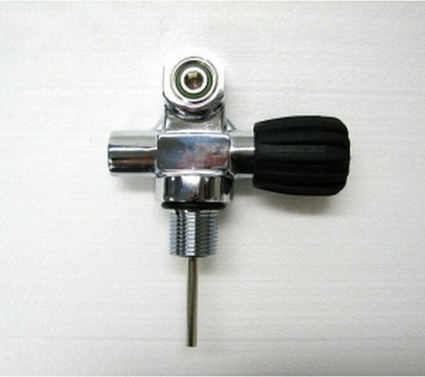 Faber Cylinders 12L Steel Cylinder / 200bar - Long Left valve & blind plug