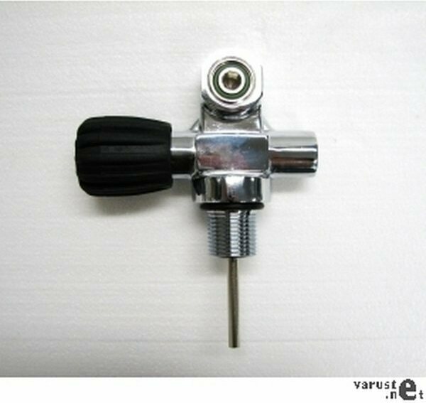 Faber Cylinders 12L Steel Cylinder / 200bar - Long Right valve & blind plug