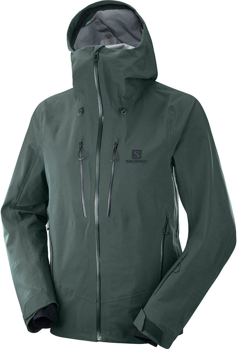 Salomon Icestar 3L Jacket Mens Green Gabbles