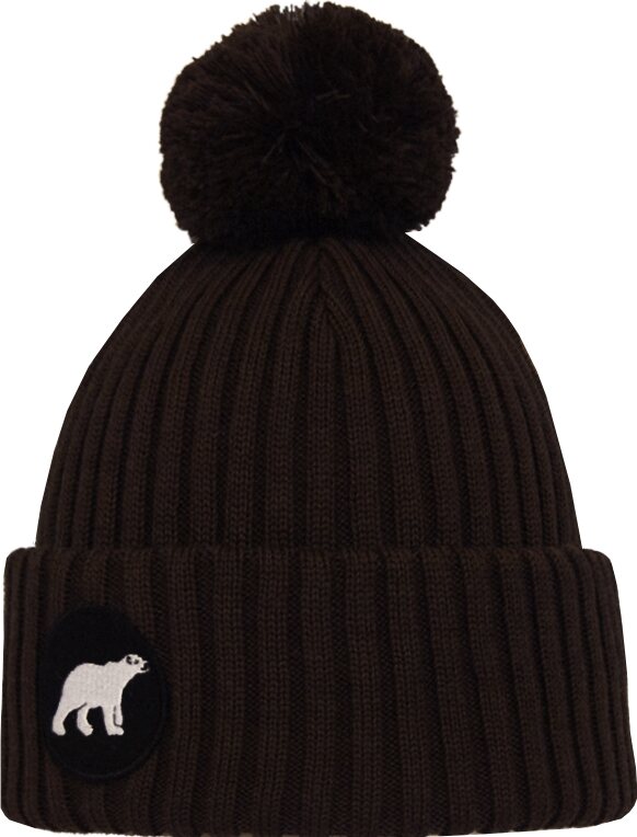 Superyellow Polar Beanie Black