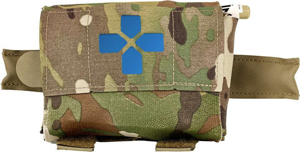 Blue Force Gear Micro Trauma Kit NOW! - Belt Mount - Advanced Supplies Multicam