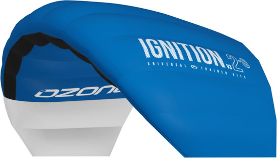 Ozone Ignition V3 1,5m² Trainer Kite Blue