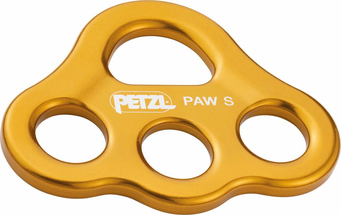Petzl Paw Rigging plate size S Yellow