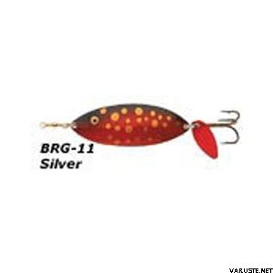 Bete Nix Weedless Spoon BRG