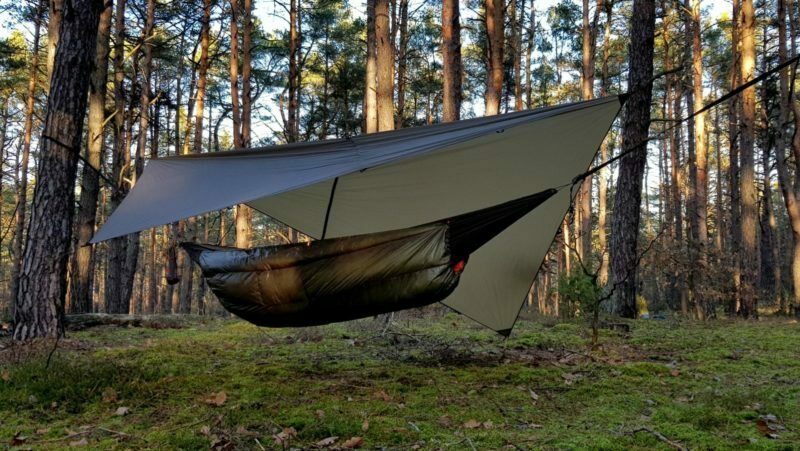 Bushmen Ultralight Tarp 3 x 2m Dark olive