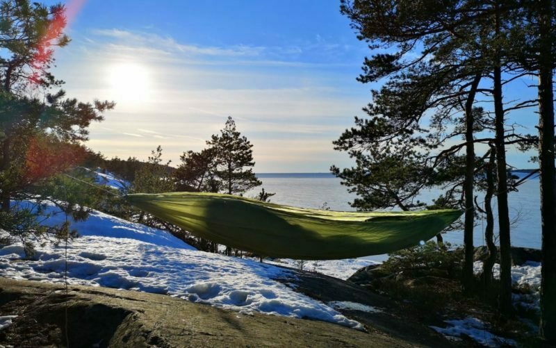 Bushmen Ultralight Hammock Green