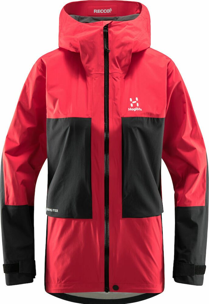 Haglöfs Roc Sheer GTX Jacket Women Scarlet Red/True Black