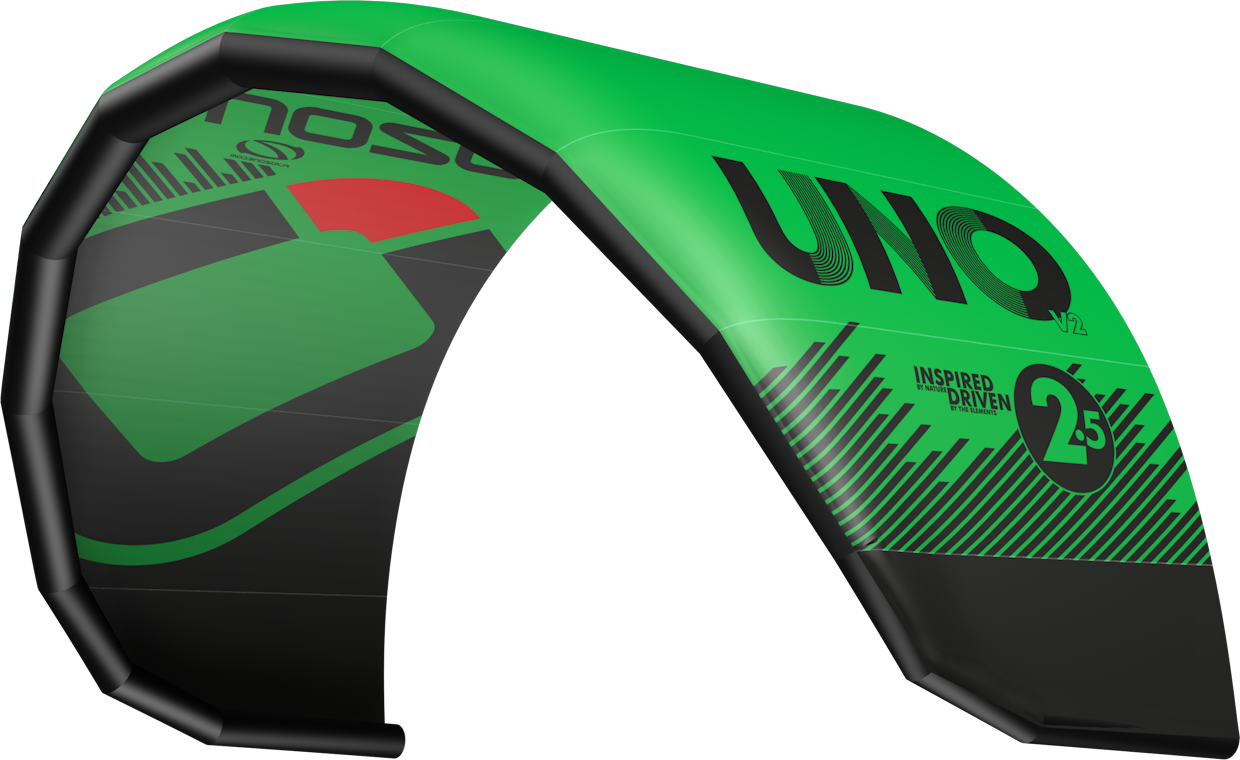 Ozone Uno V2 Kite Only 6.0m² Green