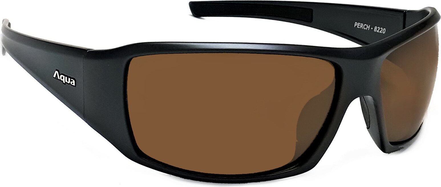 Aqua Perch Matt Black PolarBasic Brown