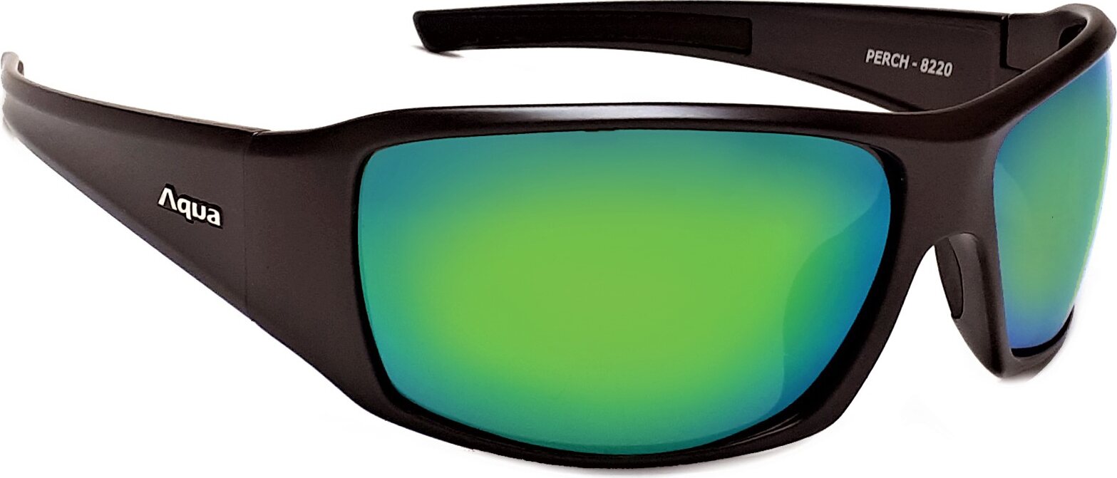 Aqua Perch Matt Black PolarBasic Mirror Green