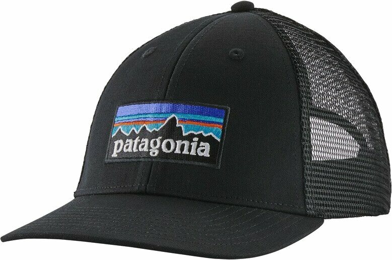 Patagonia P-6 Logo Trucker Hat Black