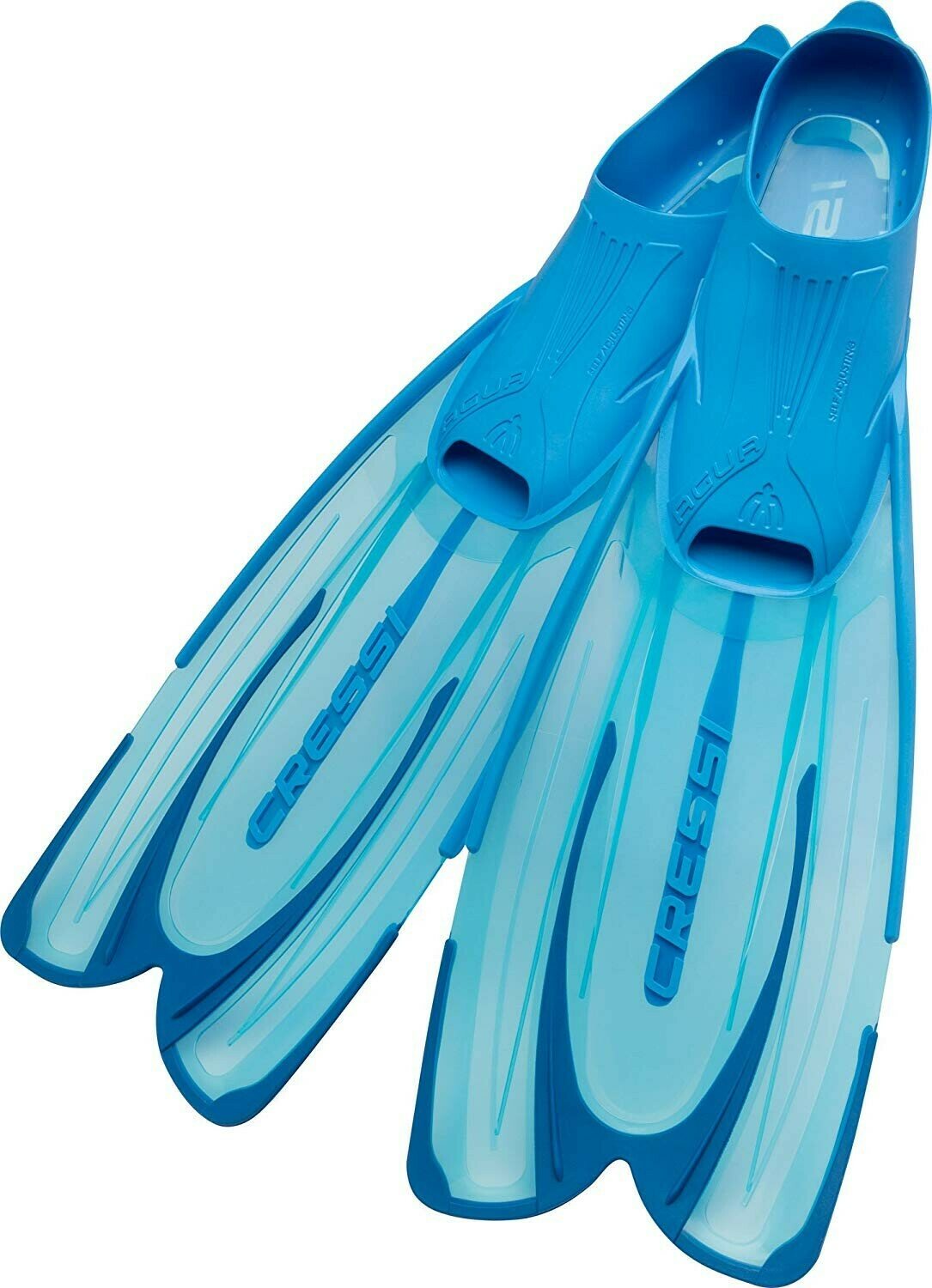 Cressi Agua Kid Fins Aquamarine