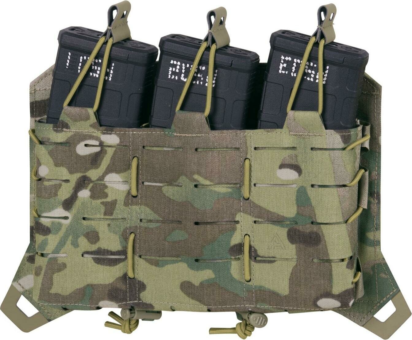 Direct Action Gear SPITFIRE® TRIPLE RIFLE MAGAZINE FLAP - Cordura® Multicam