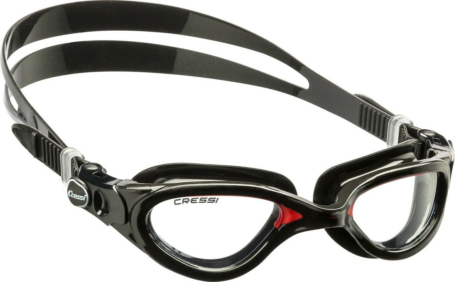 Cressi Flash Black / Black Red Lens