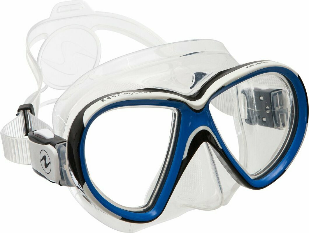 AquaLung Reveal X2 Blue - Clear Silicone