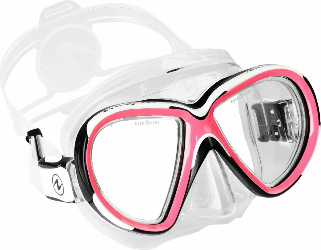 AquaLung Reveal X2 Pink - Clear Silicone
