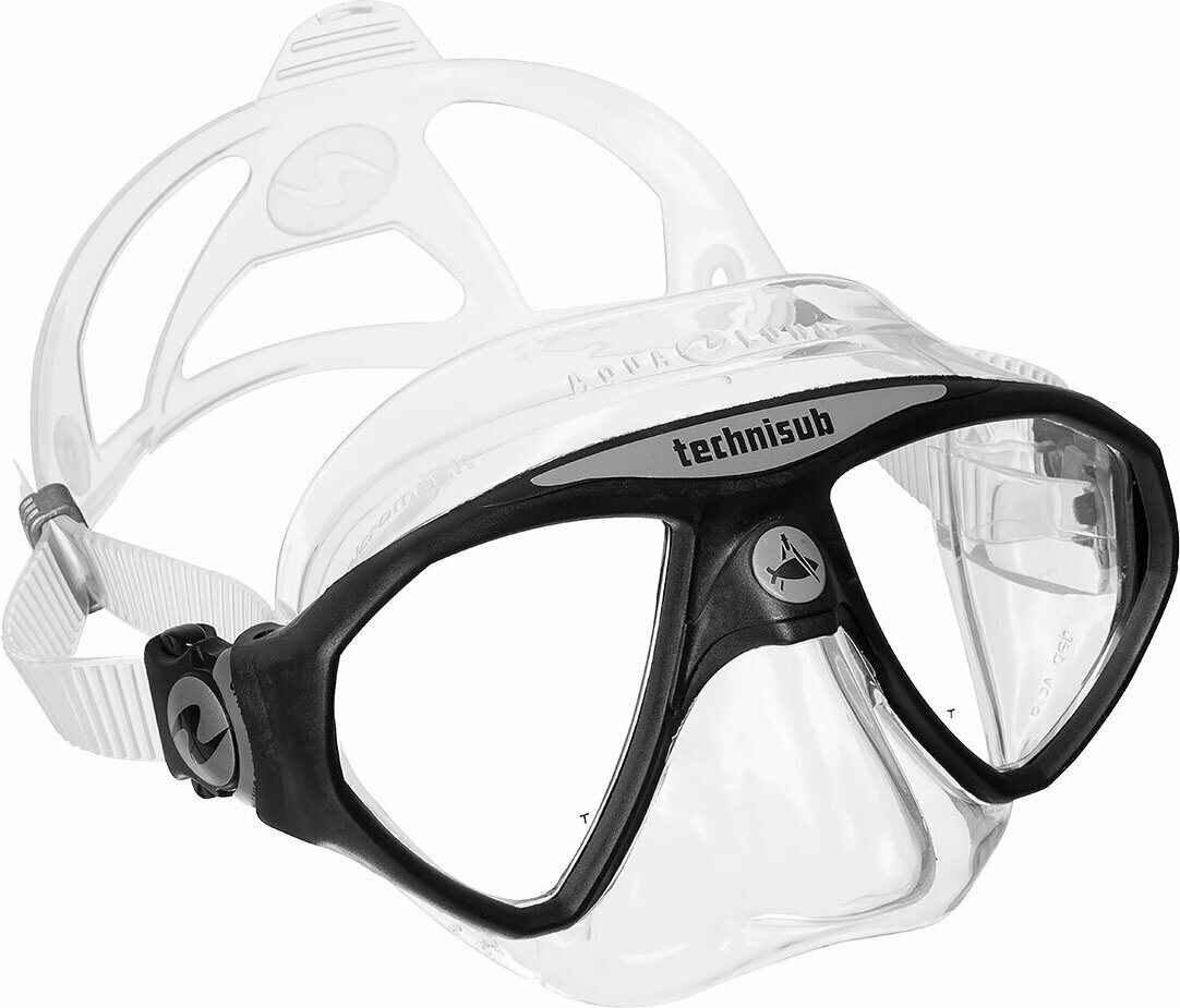 AquaLung Micromask Silver - Clear Silicone