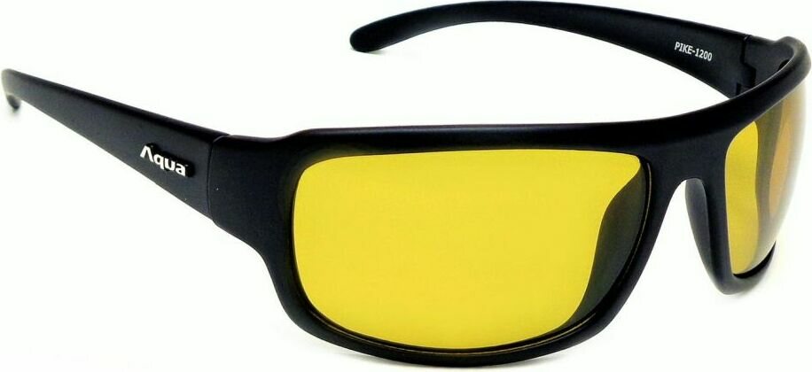 Aqua Pike Matt Black PL Yellow