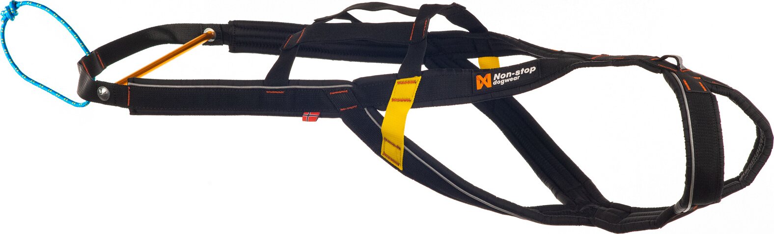 Non-stop Dogwear Nansen Stick Harness Black