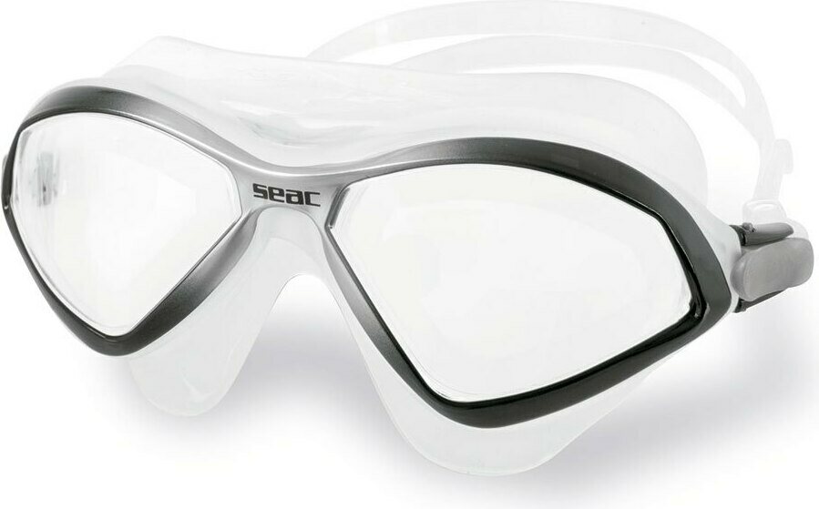 Seacsub Diablo Black/ Silver Clear Lenses