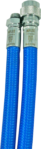 Miflex Inflation Hose, 75 cm Blue
