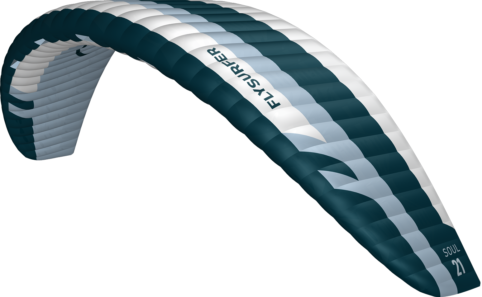 Flysurfer Soul 21.0 Kite Only Dove/White/Petrol