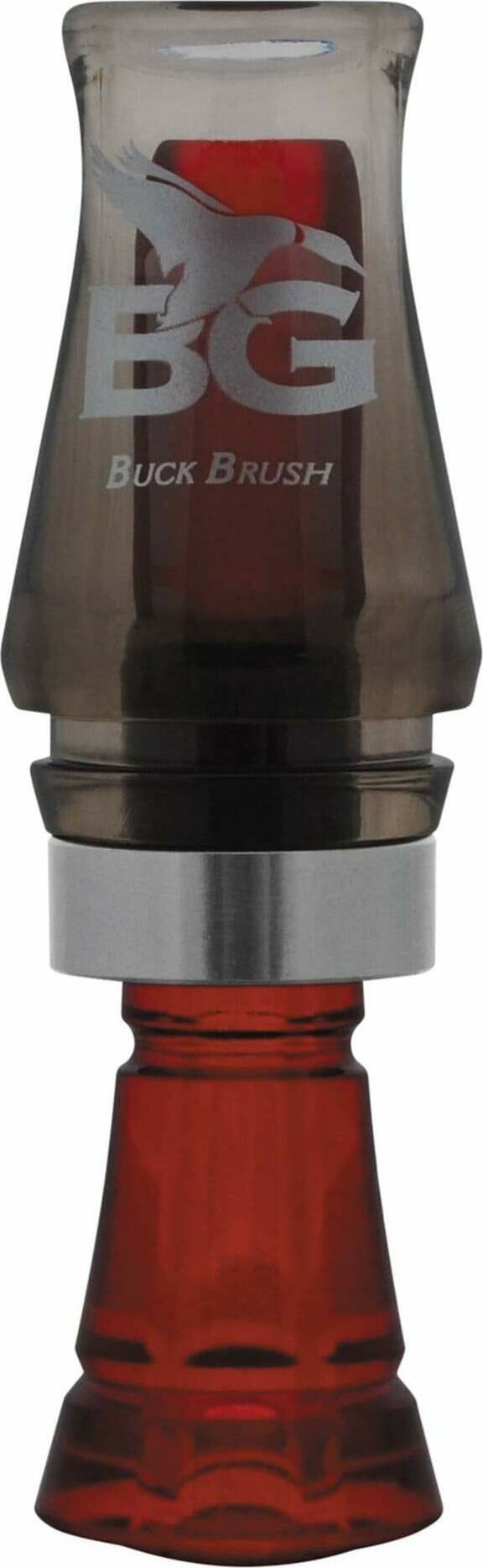 Buck Gardner Calls Buck Brush Smoke/ Red Translucent